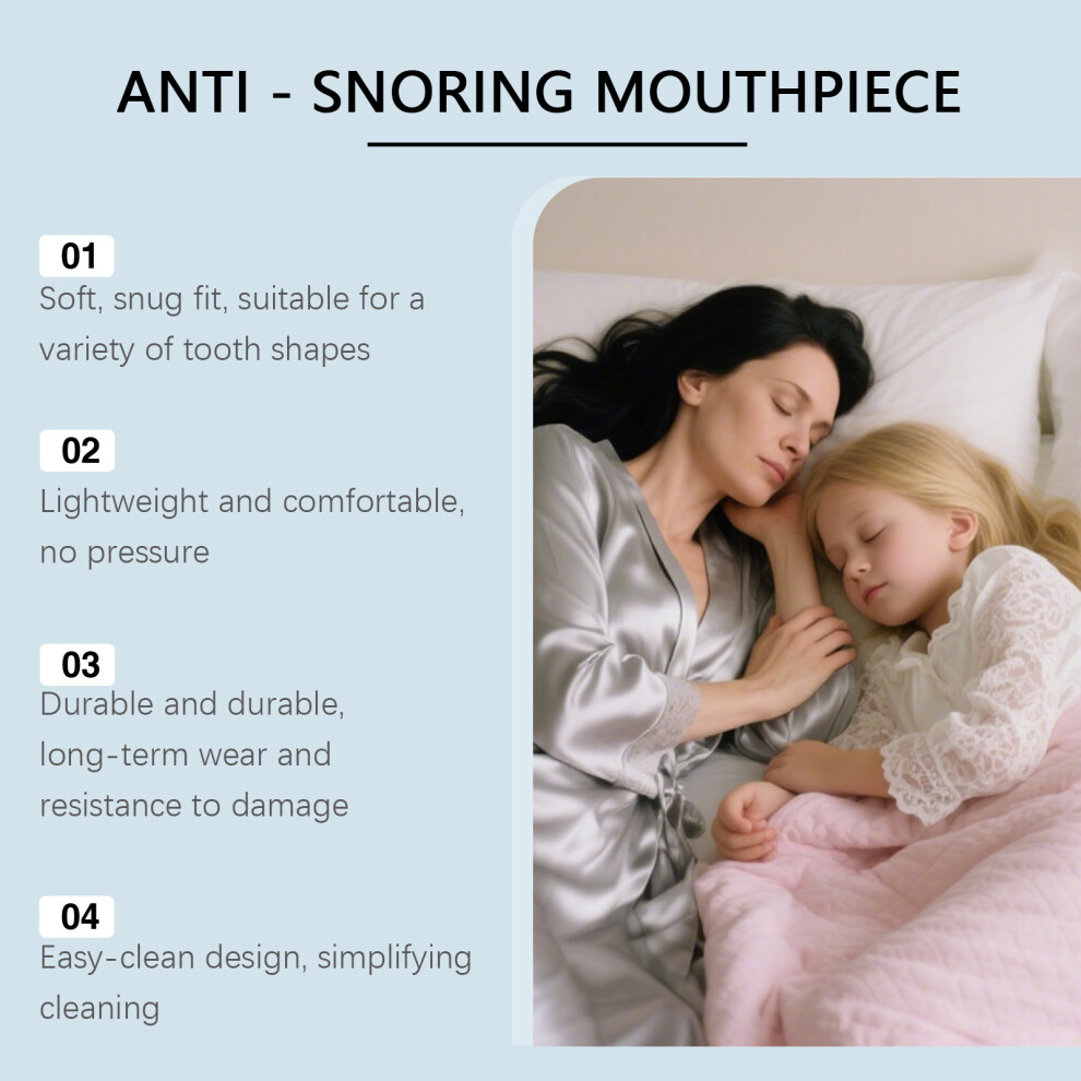 Hue-Grain Snore Guard For Teeth Grinding & Sleep Apnea Relief