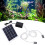 Solar Oxygen Pump 3W Portable Fish Aerator, 1612cm 15