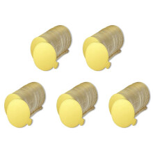 Base de Gâteau Ronde en Carton Doré, Assiette à Gâteau en Mousse, Assiette en Papier à Gâteau 500 PièCes Assiette à Dessert Ronde en Carton