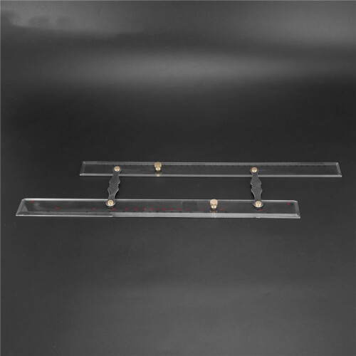 4X Marine Ruler Parallel Ruler Nautical Charts Parallel Ruler Mapping Points to Pull Parallel Ruler 450MM 1
