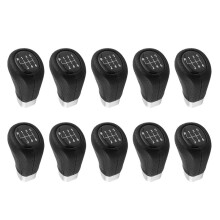 10X 6 Speed Gear Shift Knob Leather for  1Series 3Series E81 E82 E87 E88 E90 E91 E92 E93