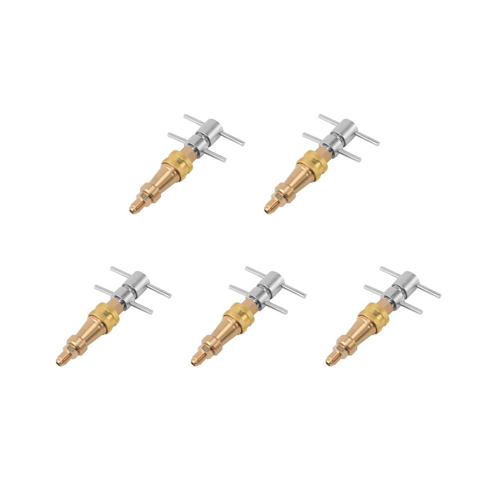 5X Tools High Pressure Washer 1/4 Inch Fnpt Refrigerator Quick Coupling Brass Washer Quick Connect Plug 6033720978223