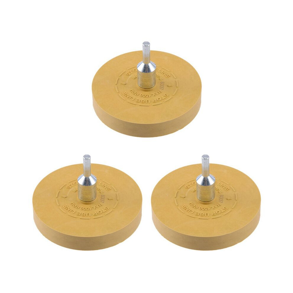 3X Car Decal Remover Pneumatic Rubber Remover Wheel Film Glue Removal Eraser Scraper Plate Paint Cleaner Polishing Tool 4713650388607