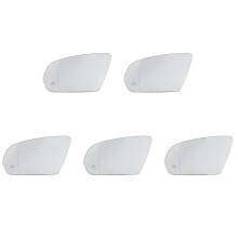 5X VäNster Sidovinge Backspegel Glas Blindvinkel UppväRmd för - C,E,S,GLC Klass W205 W222 W213 X253 2013-2021