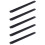 5Pcs 1U 19Inch RACK MOUNT Blanking Plate Rack Mounting Blank Network Brush Panel Server Cabinet Cable Management 1