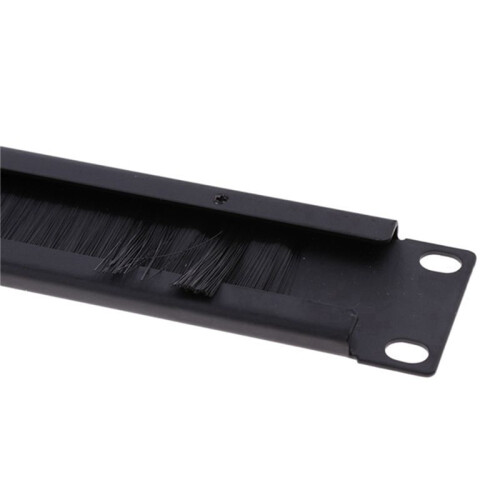 6Pcs 1U 19Inch RACK MOUNT Blanking Plate Rack Mounting Blank Network Brush Panel Server Cabinet Cable Management