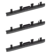 3X Escobilla de Goma Recta Resistente Al Aceite, Hojas de Goma de Escobilla de Goma para Limpiador BR 30 / 4C
