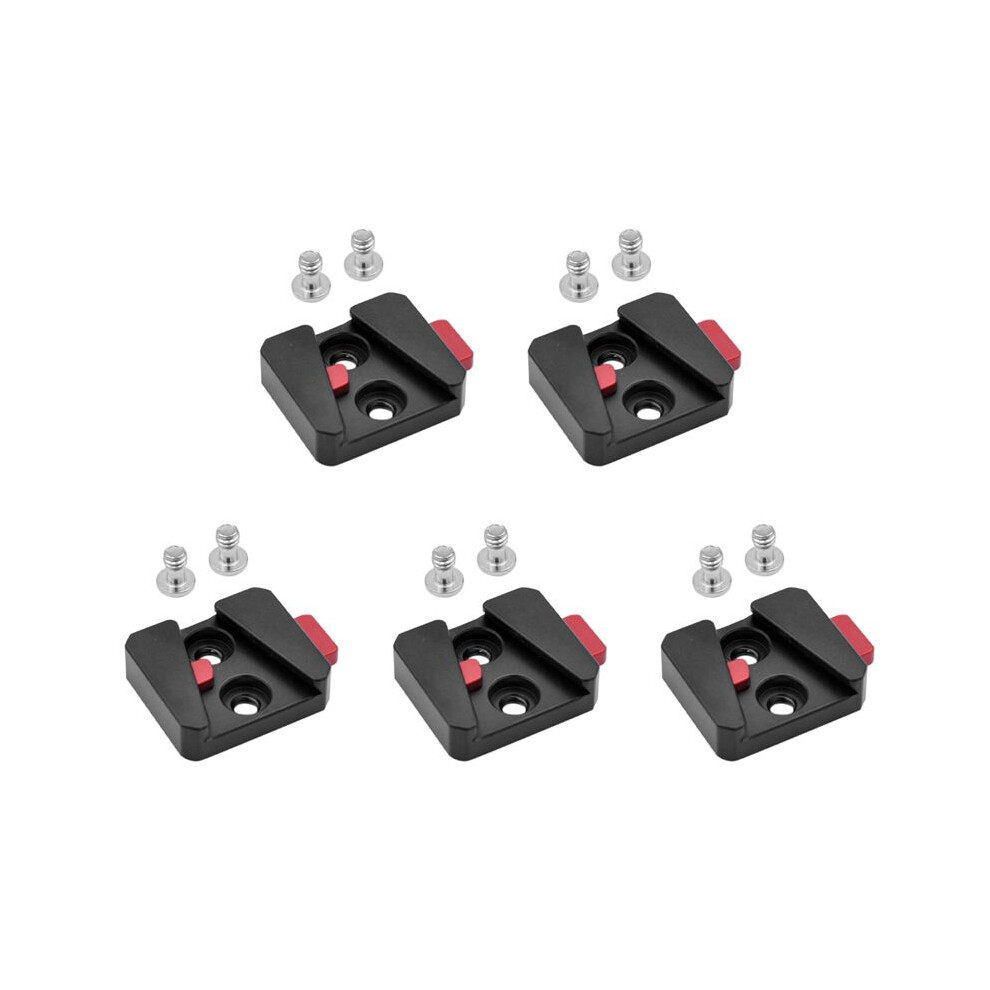 5X 1/4 Universal V Mount Battery Quick Release Plate Adapter Accessories Portable Single Base For All Ptz And Camera 6032381187739
