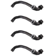4X Car Engine Cooling Coolant Water Return Hose Pipe for S60 2011-2013 S80 V70 XC60 XC70 XC90 2007-2013 30774513