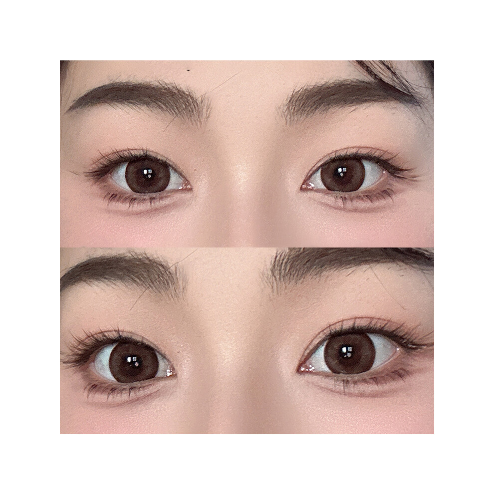 Dachuang Beauty Dark/Brown Waterproof False Eyelashes - Thin Band
