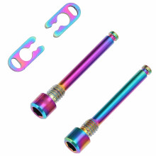 4 piezas de clip de freno de disco CNC de aleación de titanio para XT y XTR