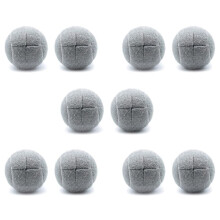 10 PCS Precut Walker Tennis for Furniture Legs and Floor Protection, Heavy Duty Long Lasting Pad Covering,Grey