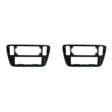 2X 1 Din Car Radio Fascia for for Mii for Citigo 2012+ DVD Frame Bezel Panel Installation Dash Kit