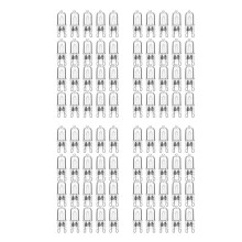 80Pcs G9 Halogen Light Bulbs,40W Clear Halogen Lamps Dimmable,Warm White 2800K for Chandeliers,Pendants,Landscape Lights