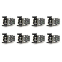 8X LäMplig för DCB200 20V10 Core 21700 Electric Core Power Tool Plast Shell Protection Board