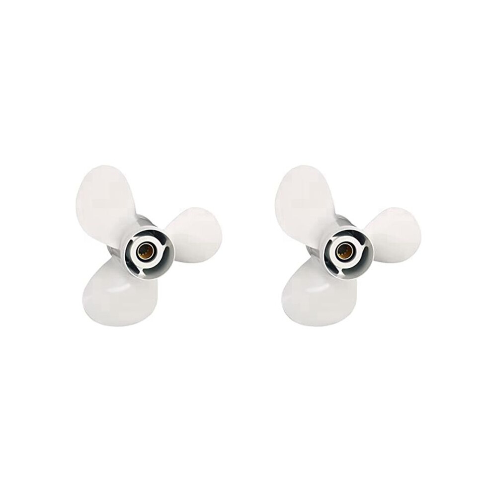 2X Marine Propeller Boat Parts 40-50Hp Outboard Propeller 11 1/8 X 13-G For 40-60Hp 69W-45945-00-El 6031820702632
