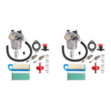 2X Kit de Carburateur pour Moteur Briggs & Stratton 13.5HP 591731 796109 594593 590400 796078 498811 794161 795477 31H777