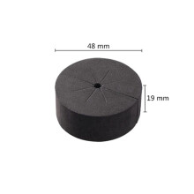 120Pcs Colliers de Clone de Jardin Inserts en NéOprèNe Bloc ÉPonge pour Pots en Filet de 2 Pouces SystèMes Hydroponiques et Machines de Clonage