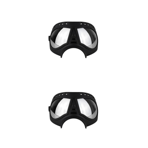 2Pièces Lunettes De Étanches Extérieur Anti-Buée Noir