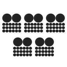 100Pcs Silicone Black Protective Stethoscope Head Cover Sleeves Set