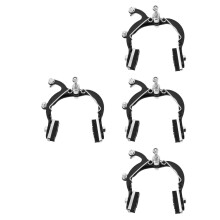 4Pcs Portable Black Metal Bike Brake Set Style Rear Brake