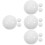 12Pcs White Resin Replacement Roulette Wheel Beads for Home Use 7