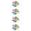 200Pcs Bright Numbered Party Balls Durable Plastic Game Props 9