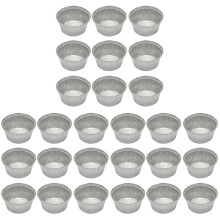 60Pcs High Temp Resistant Aluminum Tin Foil Silver