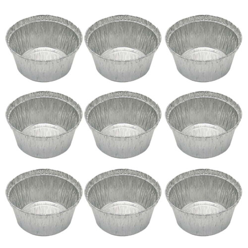 60Pcs High Temp Resistant Aluminum Tin Foil Silver 1