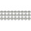 60Pcs High Temp Resistant Aluminum Tin Foil Silver 4