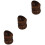 12Pcs Small Coconut Shell Bowls Coffee Multi-Use Decorative Bowls 6