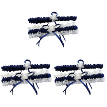 3St Bruidslint Kousenband Elastisch Comfort Bruiloft