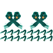 20St Decoratieve Mini Sjaal Groene Katoen Voor Pop Accessoires