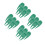 20Pcs Green Plastic Divot Repair Tool Portable Golf Divot Fork Durable 9