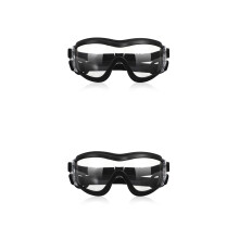 2Pcs Windproof Dog Eye Protection Goggles Transparent Durable Material
