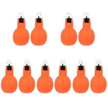 10St Handfluit PVC Multi-Use Outdoor Camping Fluitjes