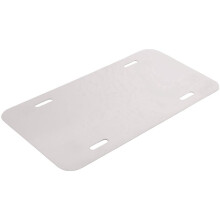 6 Inch X 3 Inch 30 Pack Sublimation License Plate Blanks,Heat Thermal Transfer DIY Picture,Aluminum License Plate Tag