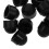 100Pièces Capuchons De Protection En Pe Noir Pour Écrous Hexagonaux 7