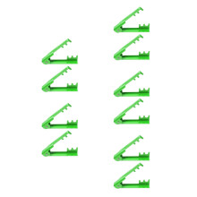 5Pcs Lightweight Flower Thorn Remover Green Plastic Iron Florist Tool