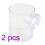 2St Visvoeding Ring Drijvend Met Zuignap En Verstelbare Stand 1