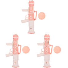 3St Draagbare Bubbelblazer Roze ABS Voor Kids Feestje En Strand