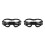 2Pcs Windproof Dog Eye Protection Goggles Transparent Durable Material 4