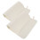 6Pcs Soft White Felt Sauna Cushion Heat Insulation Bench Protector 2