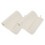 6Pcs Soft White Felt Sauna Cushion Heat Insulation Bench Protector 3
