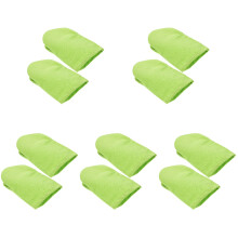 10St Groene Canvas Handpoppen DIY Open Mond Voor Kinderen Decoratief