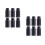 12St Plastic Engineering Bottles Zwart Acidproof Opslaghouders 4