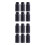 12St Plastic Engineering Bottles Zwart Acidproof Opslaghouders 7