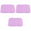 3St Baby Verschoonhoes Paars Wasbaar Ademend Polyester 3