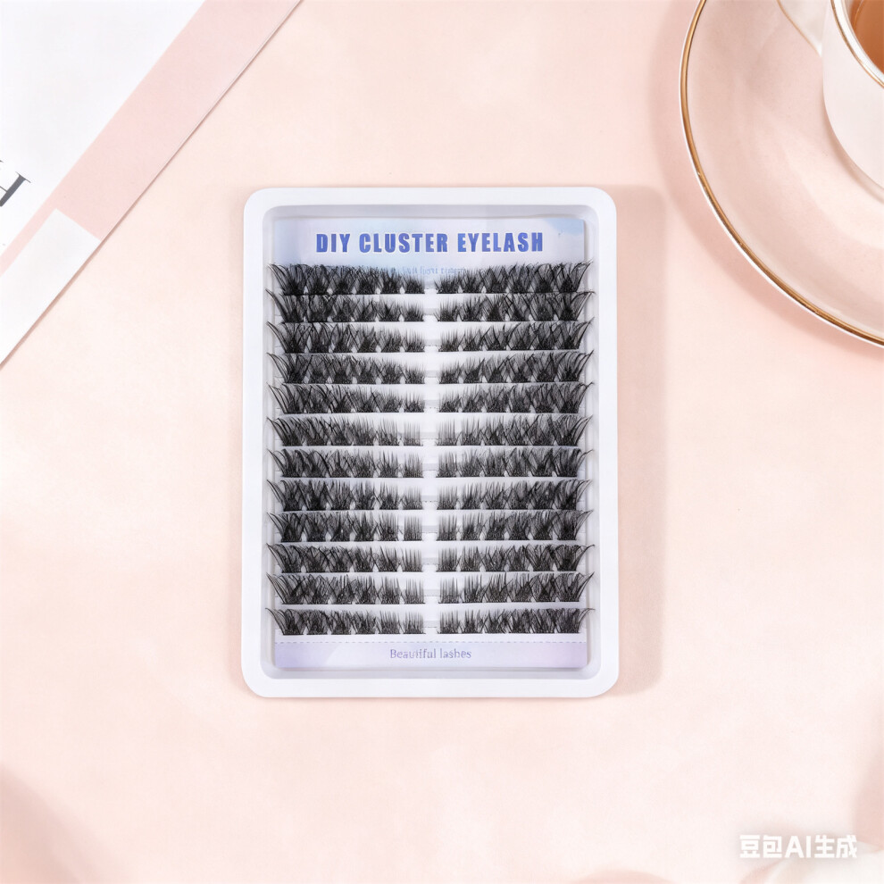 Dachuang Beauty (Cross Cat Eye) Handmade Fiber Lashes For Daily & Stage Use