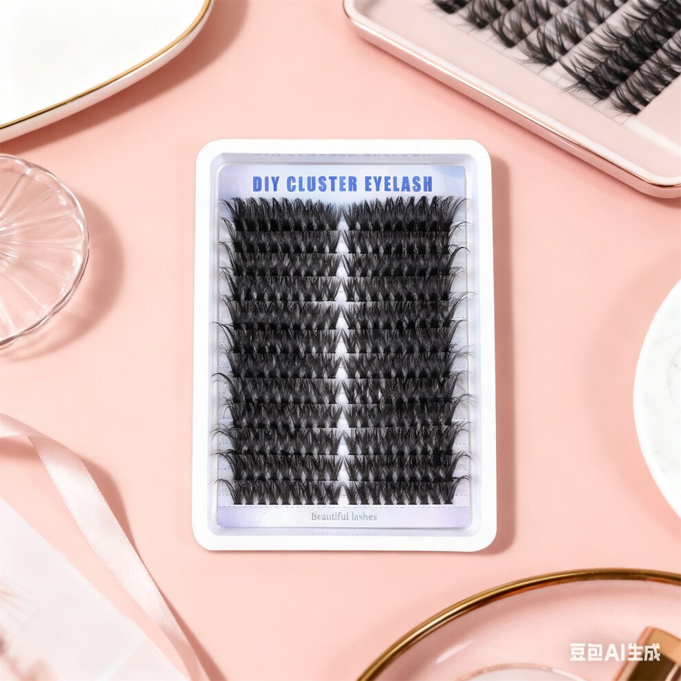 Dachuang Beauty (100D) Handmade Fiber Lashes For Daily & Stage Use